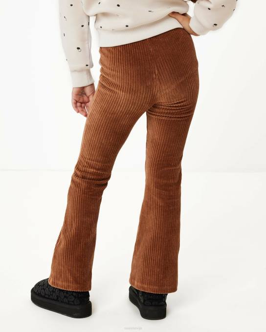 brūns 42PB812 meitenes Mexx velveta bikses