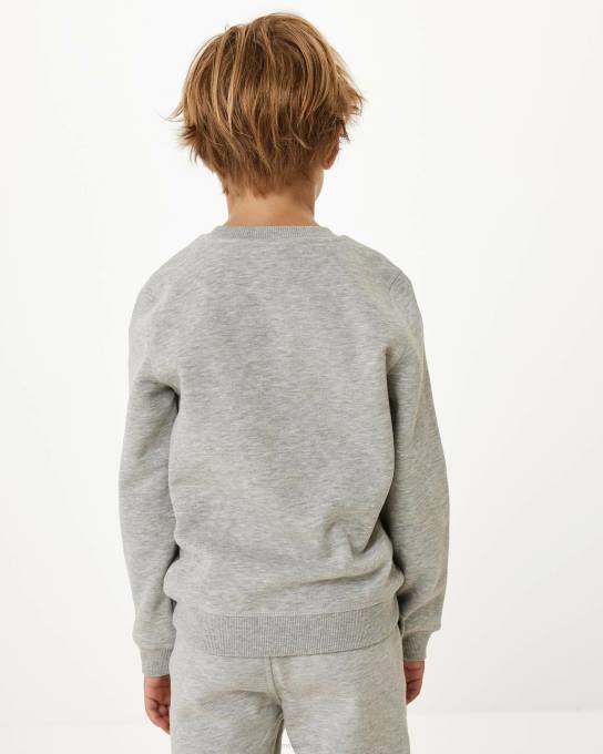 pelēks 42PB965 zēni Mexx divvirzienu sequince crewneck tuvcīņa