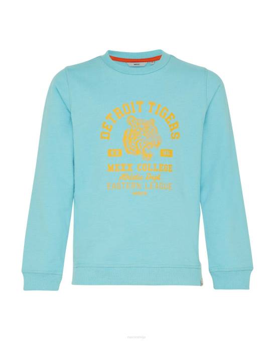 zils 42PB930 zēni Mexx crewneck mākslas darbs džemperis okeāns