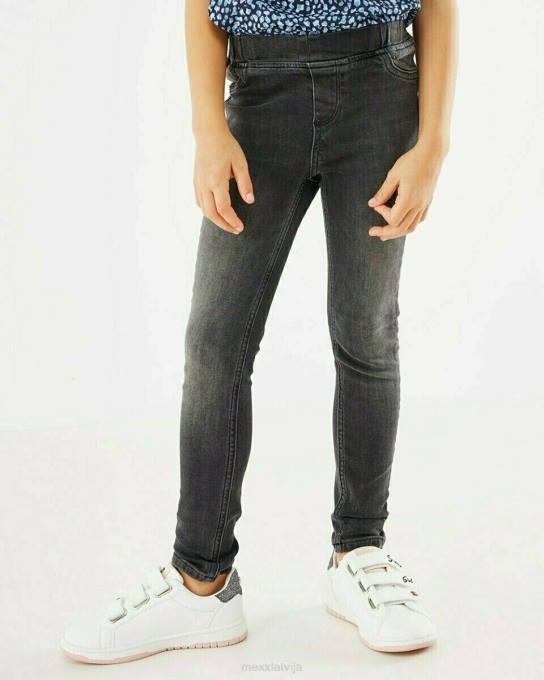 schwarz 42PB850 meitenes Mexx nikkie šauri kāju džinsi jegging dūmi