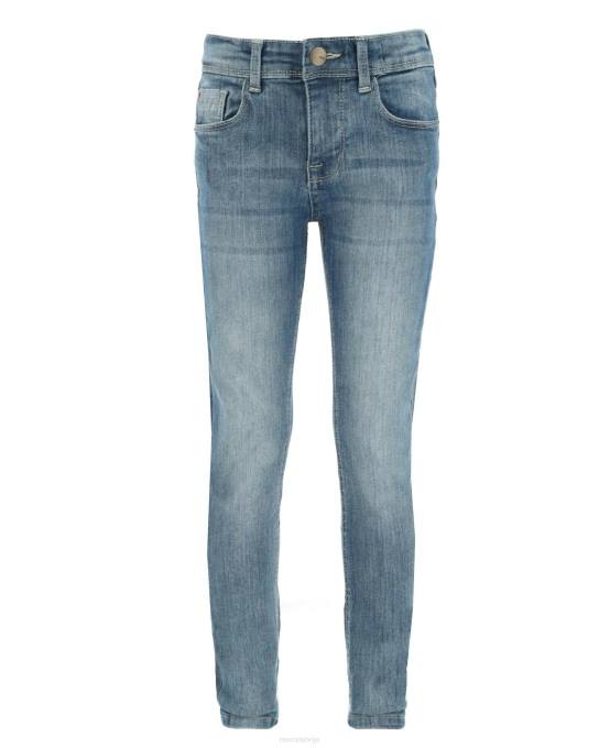 vintage 42PB782 meitenes Mexx juno mid waist/slim leg džinsi gaiši