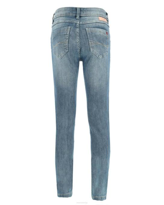 vintage 42PB782 meitenes Mexx juno mid waist/slim leg džinsi gaiši