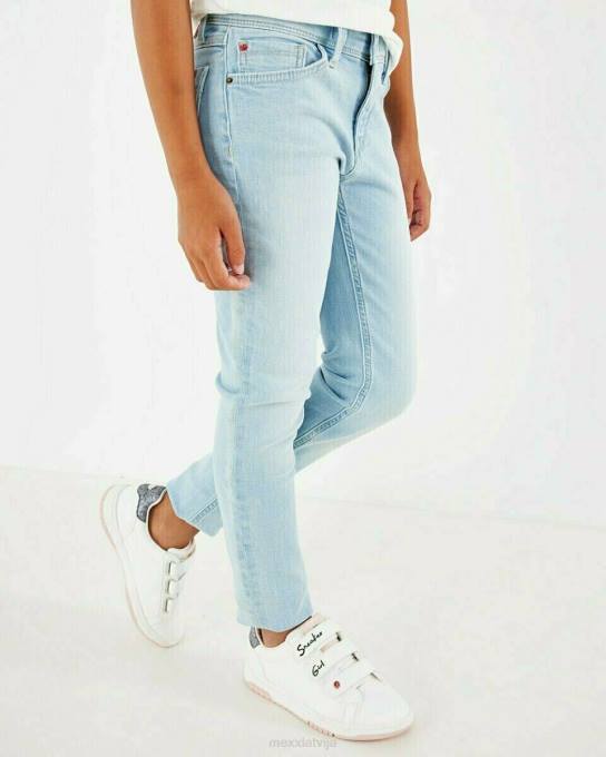 zils 42PB845 meitenes Mexx juno mid waist/slim leg džinsi sky