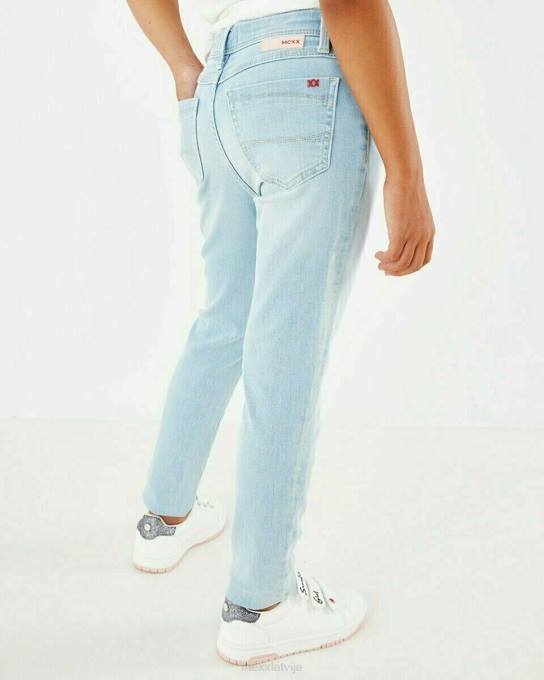 zils 42PB845 meitenes Mexx juno mid waist/slim leg džinsi sky