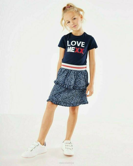 zils 42PB843 meitenes Mexx divi vienā kleitā navy