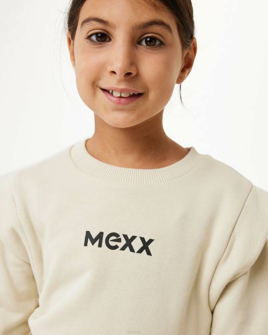 bēšs 42PB833 meitenes Mexx džemperkleita ekru