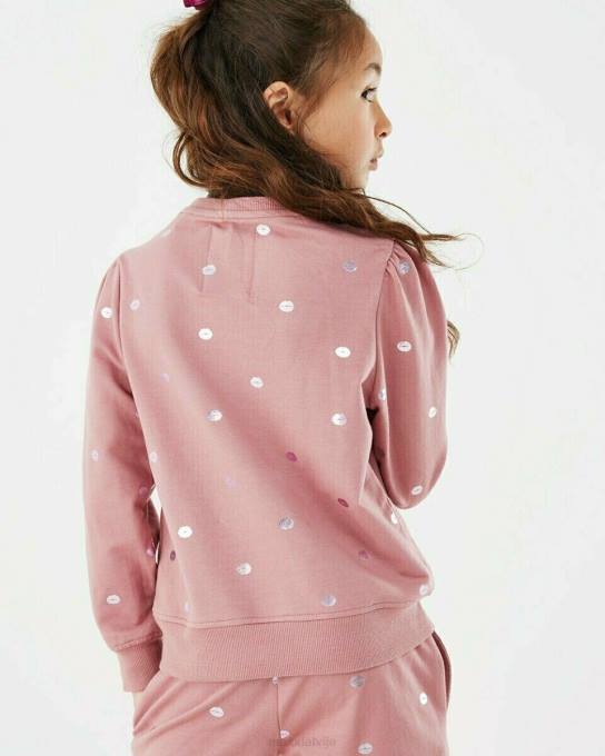 rozā 42PB873 meitenes Mexx džemperis crewneck vecs