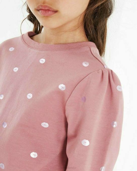 rozā 42PB873 meitenes Mexx džemperis crewneck vecs