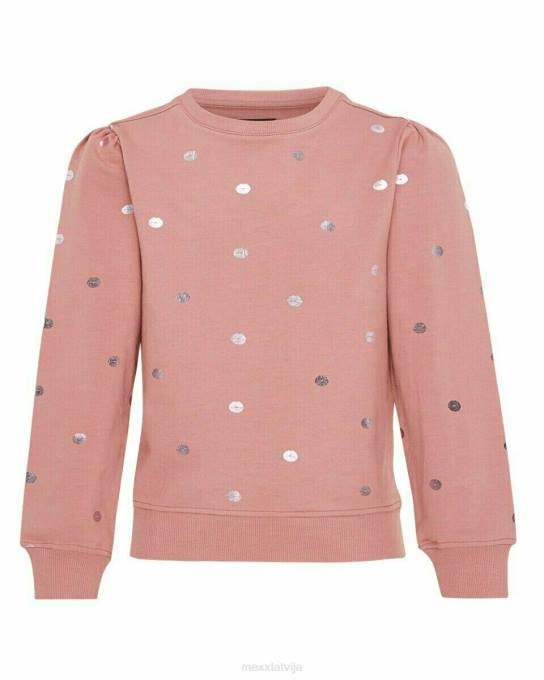 rozā 42PB873 meitenes Mexx džemperis crewneck vecs