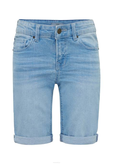 zils 42PB890 zēni Mexx īsi regulāra vidukļa taisnas kājas džinsi short sky