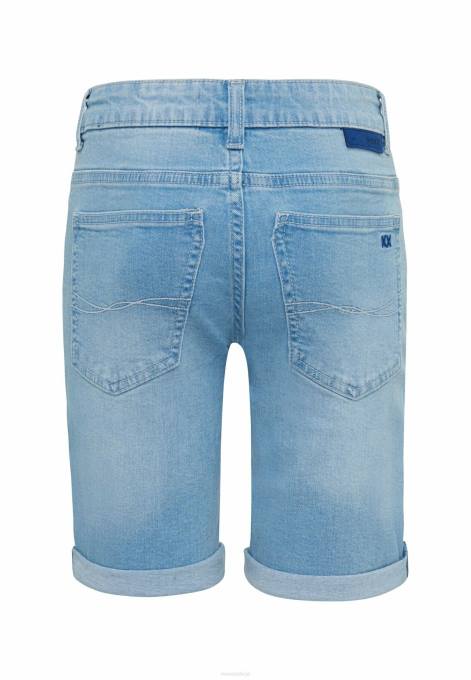 zils 42PB890 zēni Mexx īsi regulāra vidukļa taisnas kājas džinsi short sky