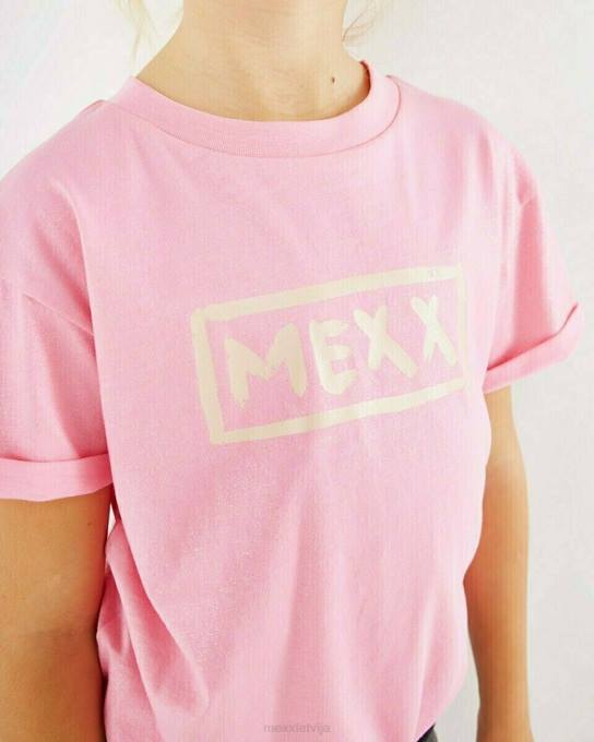 rozā 42PB796 meitenes Mexx mezglots mirdzošs t-krekls