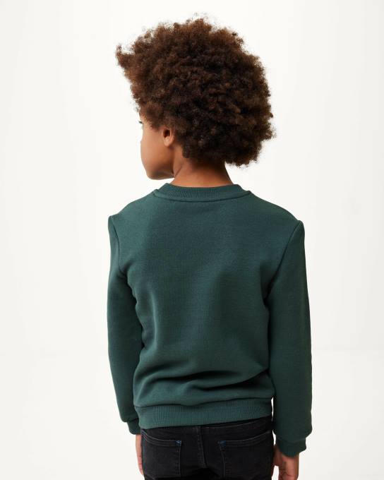 zaļš 42PB943 zēni Mexx crewneck logo pārvadātājs tumšs