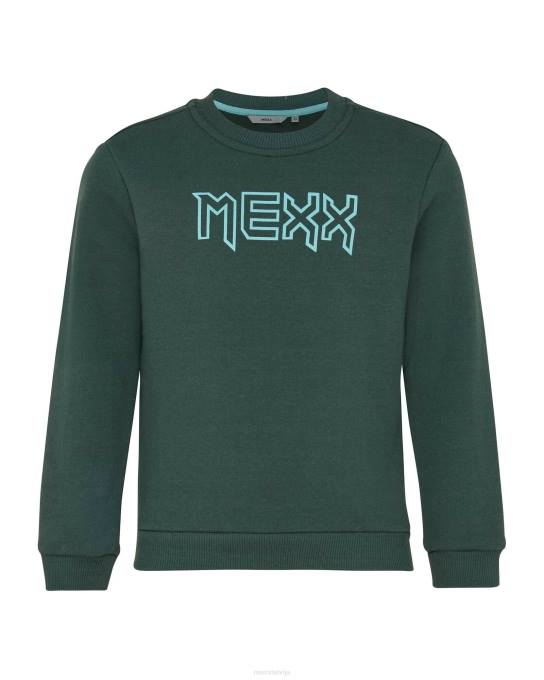 zaļš 42PB943 zēni Mexx crewneck logo pārvadātājs tumšs