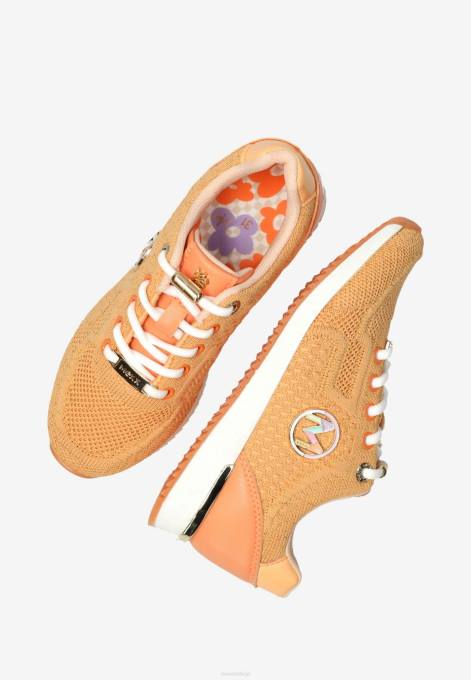 apelsīns 42PB989 meitenes Mexx kedas gitte glitter mini persiku
