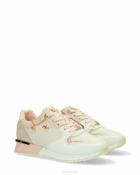 rozā 42PB995 meitenes Mexx kedas fleur mini bēšs/rozā