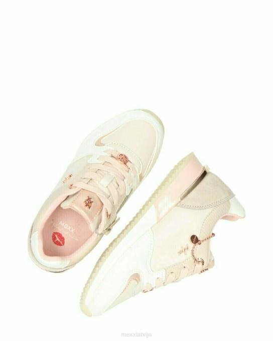 rozā 42PB995 meitenes Mexx kedas fleur mini bēšs/rozā