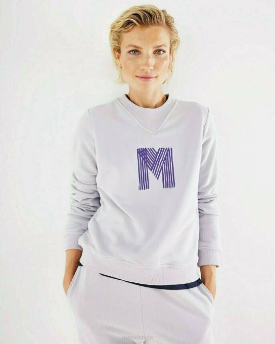 violets 42PB409 sievietes Mexx crewneck džemperis ceriņi
