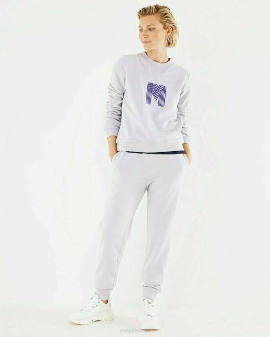 violets 42PB409 sievietes Mexx crewneck džemperis ceriņi
