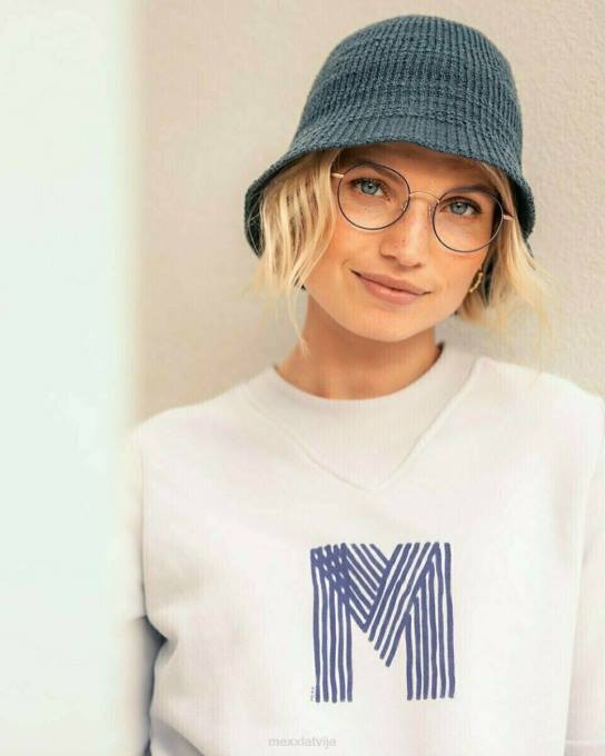 violets 42PB409 sievietes Mexx crewneck džemperis ceriņi
