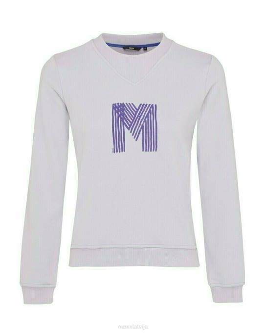 violets 42PB409 sievietes Mexx crewneck džemperis ceriņi