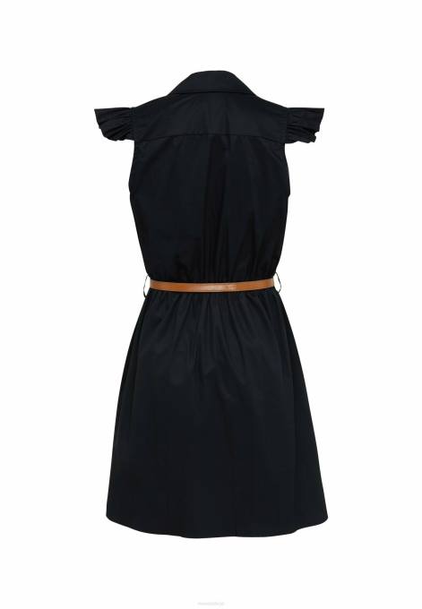 schwarz 42PB59 sievietes Mexx volānu kleita melna