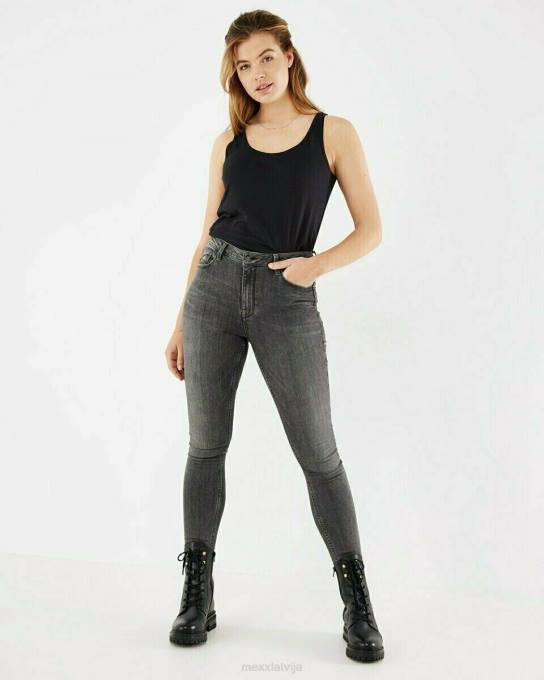 schwarz 42PB182 sievietes Mexx roos tanktop melns