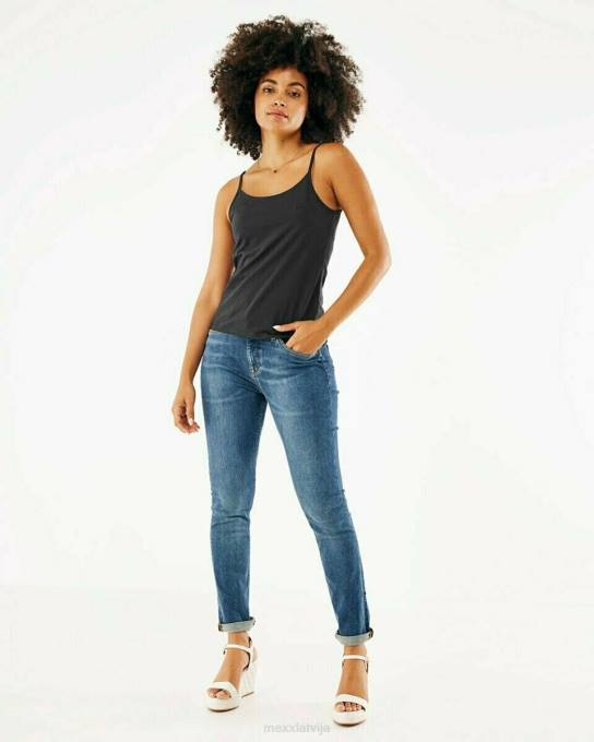 schwarz 42PB193 sievietes Mexx chantal top melns
