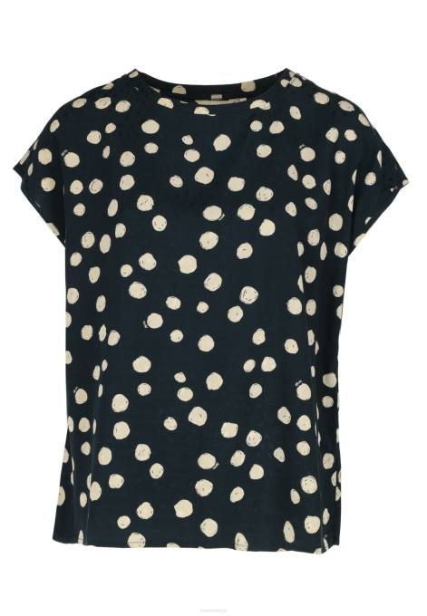zils 42PB66 sievietes Mexx top visā drukātā navy