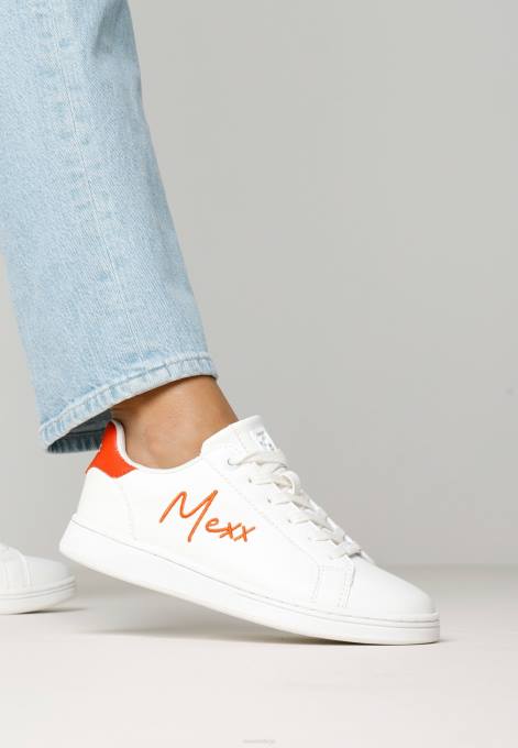 apelsīns 42PB353 sievietes Mexx sneaker glib balta