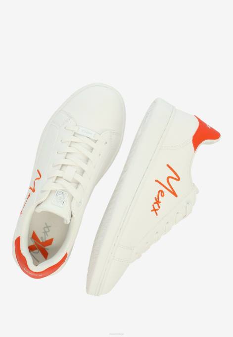 apelsīns 42PB353 sievietes Mexx sneaker glib balta