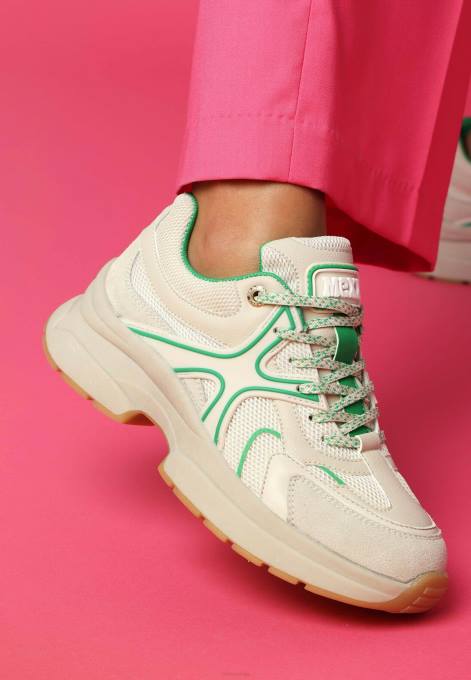 bēšs 42PB282 sievietes Mexx sneaker loyce smiltis