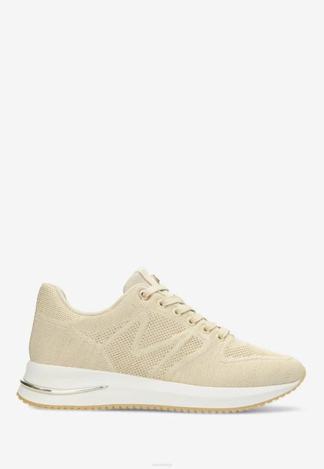 bēšs 42PB296 sievietes Mexx sneaker leentje smiltis