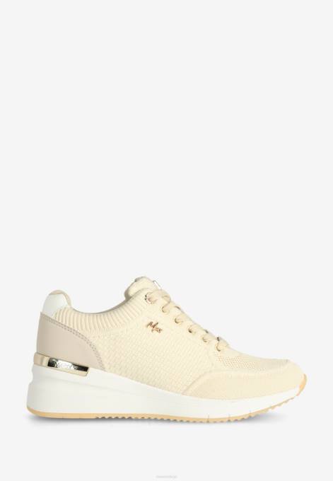 bēšs 42PB317 sievietes Mexx sneaker stikla smiltis