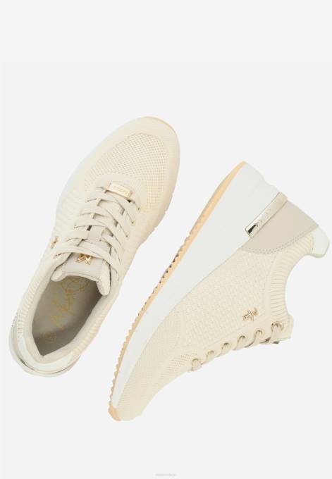 bēšs 42PB317 sievietes Mexx sneaker stikla smiltis