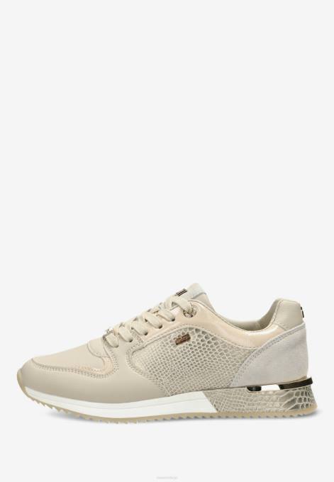 bēšs 42PB329 sievietes Mexx sneaker fleur smiltis