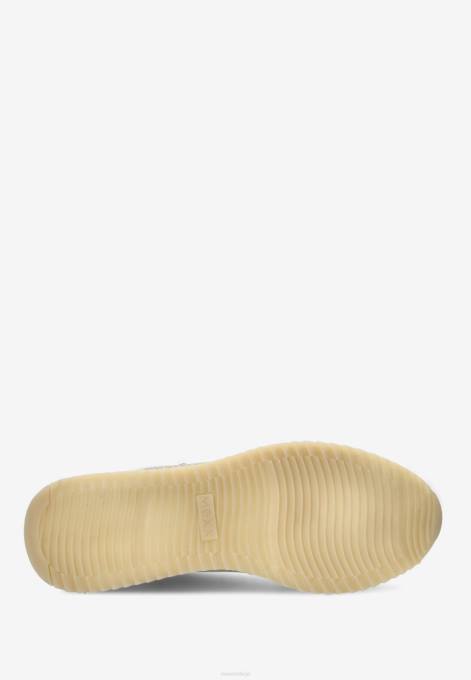 bēšs 42PB329 sievietes Mexx sneaker fleur smiltis