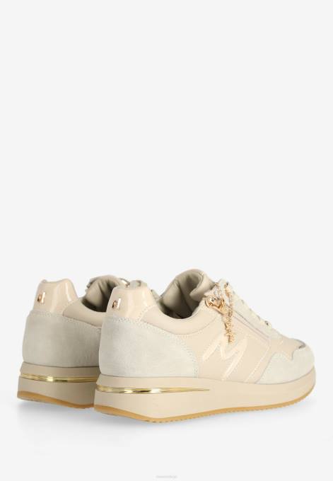 bēšs 42PB335 sievietes Mexx sneaker lenthe smiltis