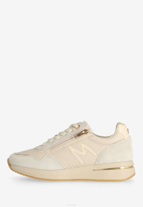 bēšs 42PB335 sievietes Mexx sneaker lenthe smiltis