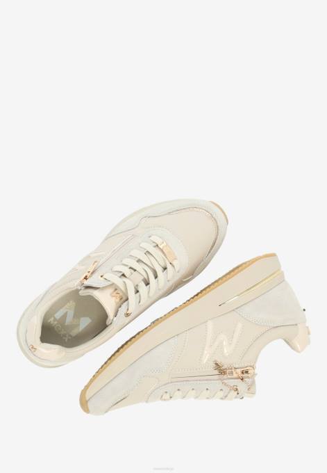 bēšs 42PB335 sievietes Mexx sneaker lenthe smiltis