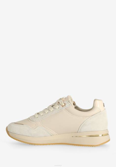 bēšs 42PB335 sievietes Mexx sneaker lenthe smiltis