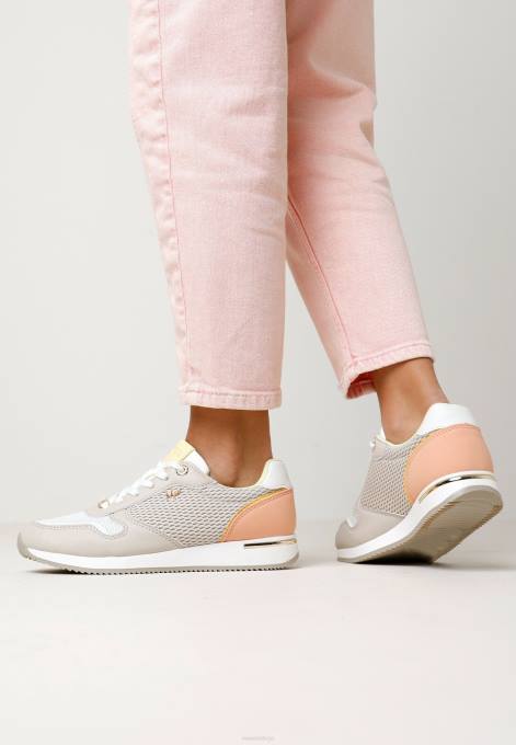 bēšs 42PB356 sievietes Mexx sneaker linn smiltis