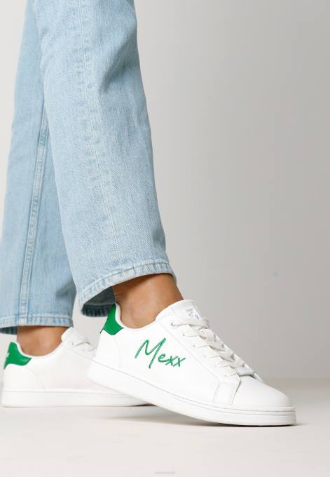 balts 42PB289 sievietes Mexx sneaker glib/zaļa