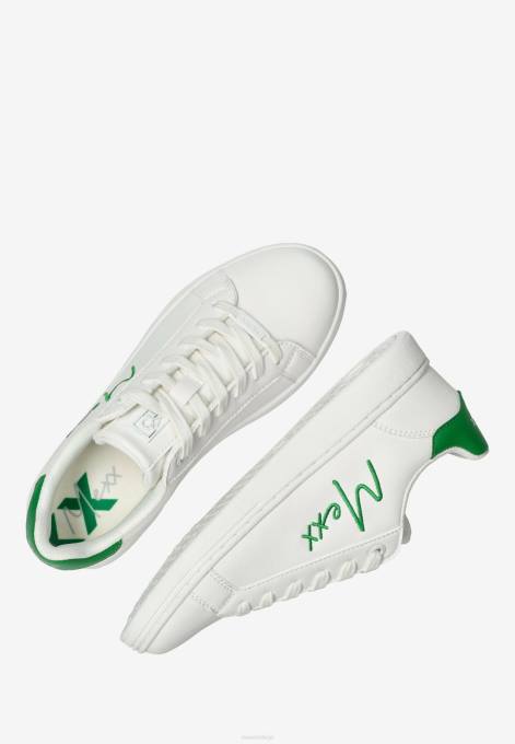 balts 42PB289 sievietes Mexx sneaker glib/zaļa