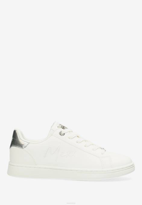 balts 42PB305 sievietes Mexx sneaker glib/sudrabs