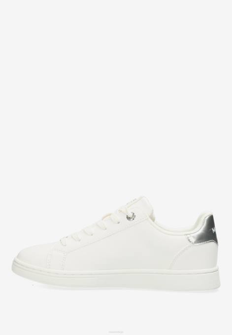 balts 42PB305 sievietes Mexx sneaker glib/sudrabs