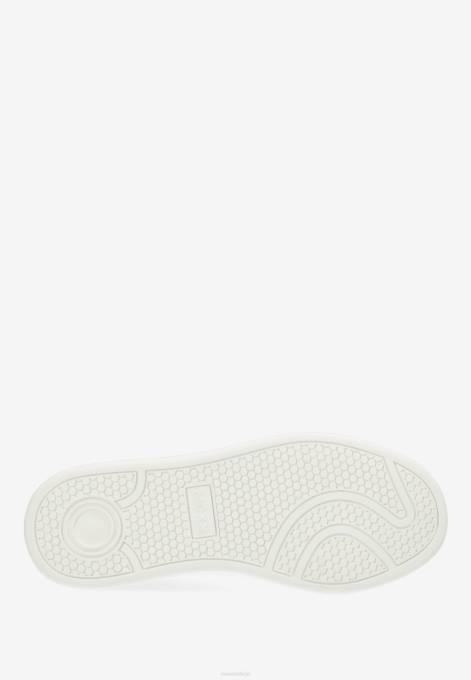 balts 42PB305 sievietes Mexx sneaker glib/sudrabs