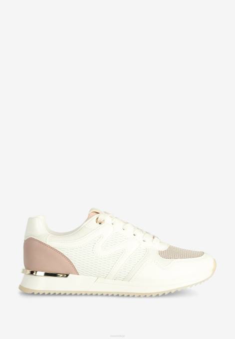 balts 42PB311 sievietes Mexx sneaker Kate/rozā