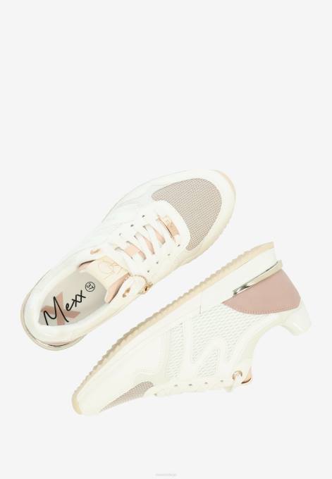 balts 42PB311 sievietes Mexx sneaker Kate/rozā
