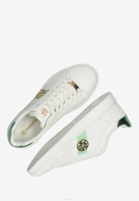balts 42PB322 sievietes Mexx sneaker lanieke/zaļa